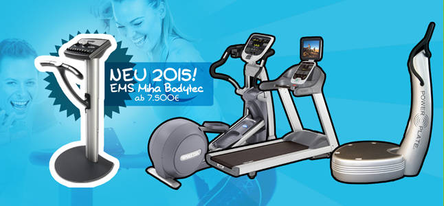 Maintenant trouvez aussi dans notre catalogue... machines de cardio et EMS!